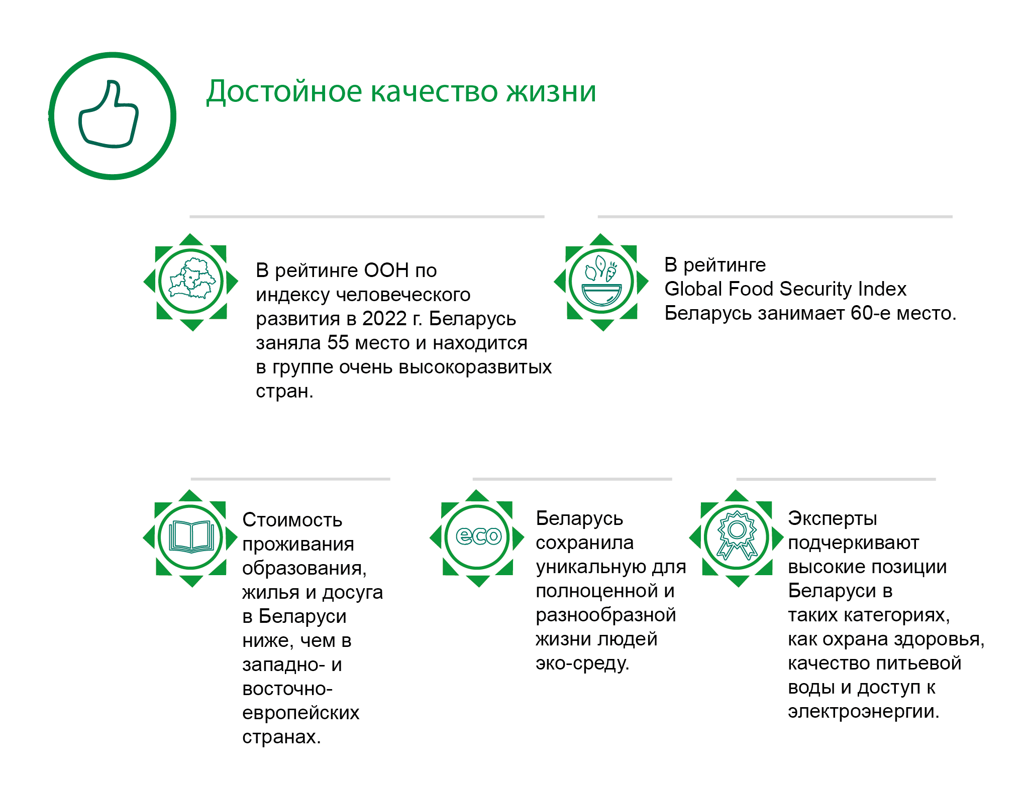 Достойное качество жизни