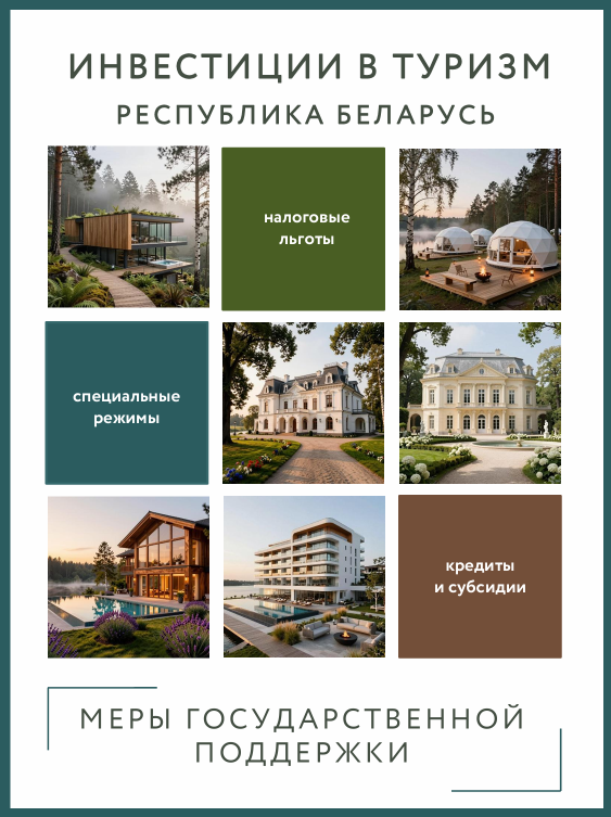 Меры государственной поддержки инвестиционных проектов в сфере туризма